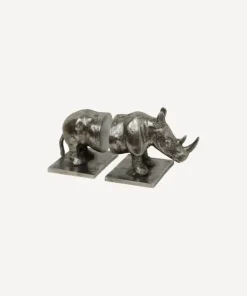 Hot Rhino Bookends Bookends