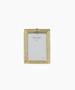Hot Ribbed Bee Frame Gold 4x6 Photoframes