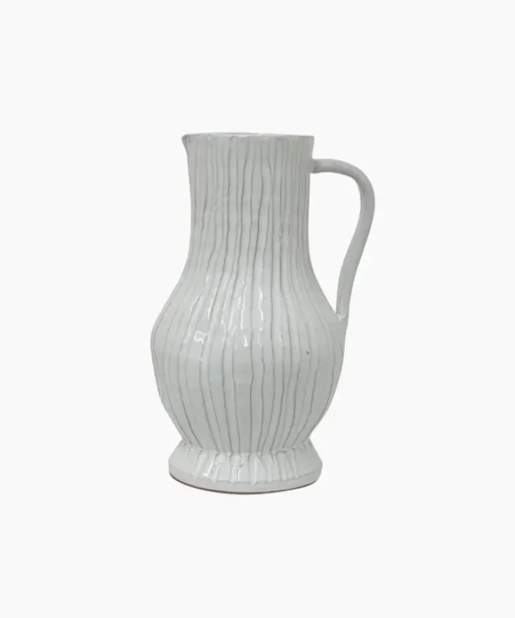 Discount Ribbed Jug Large Urns, Vases & Planters