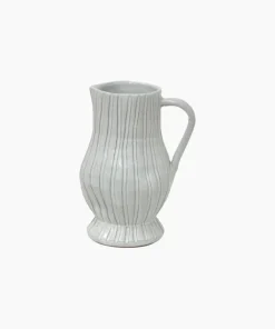 Hot Ribbed Jug Small Urns, Vases & Planters