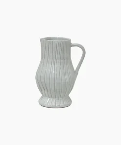 Hot Ribbed Jug Small Urns, Vases & Planters