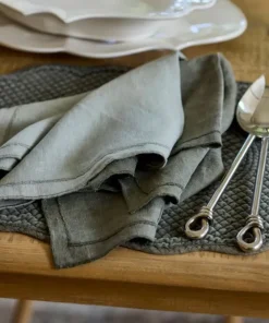 Hot Riley Napkin Olive Tablecloths & Napkins