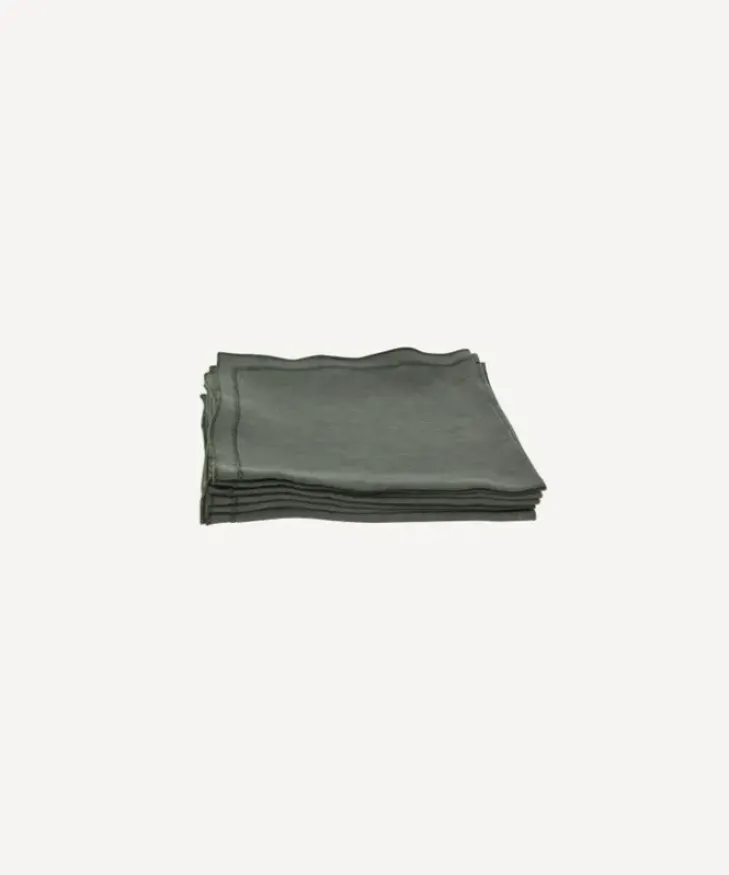 Hot Riley Napkin Olive Tablecloths & Napkins