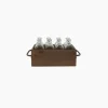 Fashion Rustic 8 Bottle Crate Urns, Vases & Planters