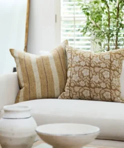 Discount Salta Floral Marigold Cushion Cover Cushions