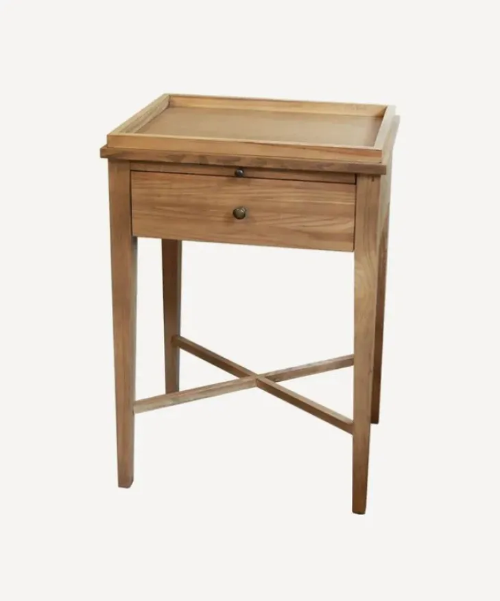 Online Saskia Bedside Table Oak Natural Bedsides & Dressers