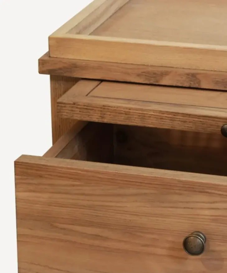 Online Saskia Bedside Table Oak Natural Bedsides & Dressers