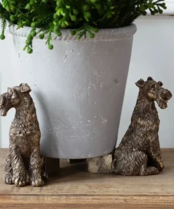 Sale Scottie Dog Pot Stand Large (3PC) Decorative Objects