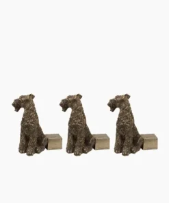 Sale Scottie Dog Pot Stand Large (3PC) Decorative Objects