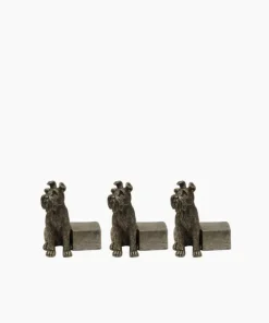 Sale Scottie Dog Pot Stand Small (3PC) Decorative Objects