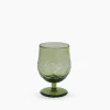 Outlet Serena Green Wine Goblet Glassware & Drinkware
