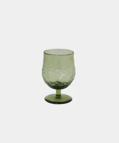 Outlet Serena Green Wine Goblet Glassware & Drinkware