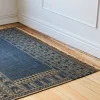 Fashion Sundara Motif Rug Blue Small Rugs