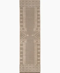 Hot Sundara Motif Runner Sand Large Rugs