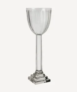 Fashion Tall Candleholder Panelled Cup Candleholders & Hurricanes