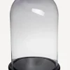 Clearance Tall Wide Dome Black Base Decorative Objects
