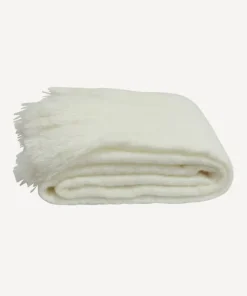 Discount Throw Tassle Off White Throws & Blankets