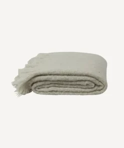 Hot Throw Tassle Soft Grey Throws & Blankets