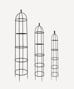 Best Trellis With Ball On Top (SET3) Garden Accessories