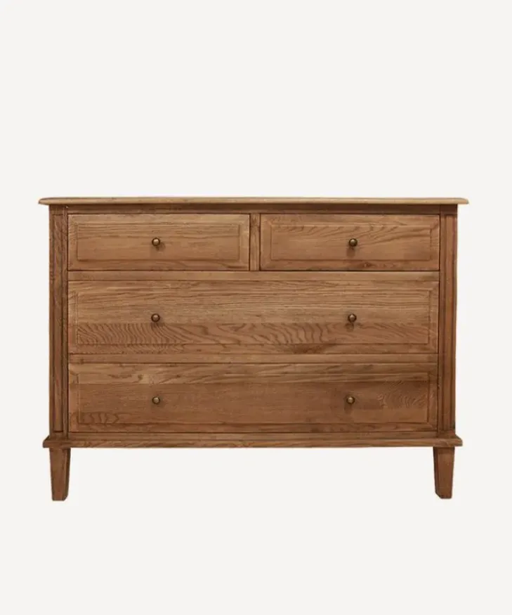 Online Villa Oak Chest of Drawers Bedsides & Dressers