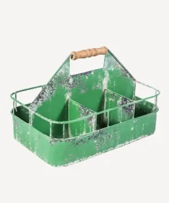 Fashion Vintage Metal Seed Crate Garden Accessories
