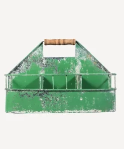 Fashion Vintage Metal Seed Crate Garden Accessories