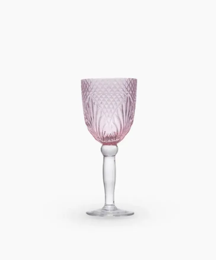 Outlet Vintage Pink Goblet Glassware & Drinkware