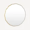 Fashion Wave Circle Mirror Small Mirrors