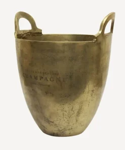 Outlet Wine Bucket Burnt Pewter Large Champagne & Ice Buckets